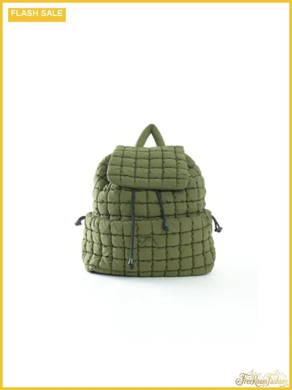 Quilted Nylon Puffer Backpack Women Lightweight Daypack Travel Gym Laptop